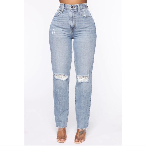 Fashion Nova Denim - High rise mom jeans